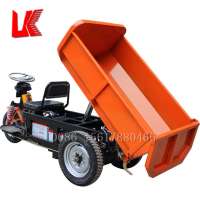 Energy and Mining construction site dumper tricycle, 1500w electric mini dumper truck