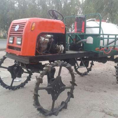 Single cylinder field spray machine