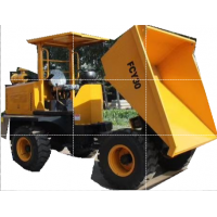 big discount Manual mini dumper 2-7 ton for sale site dumper 4*4